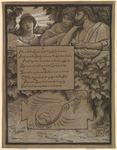 (Illustration til Rubáiyát af Omar Khayyám) Omars grav af Elihu Vedder