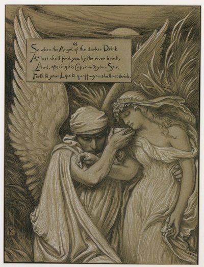 (Illustration til Rubáiyát af Omar Khayyám) Dødens bæger af Elihu Vedder