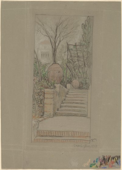 Capri af Elihu Vedder