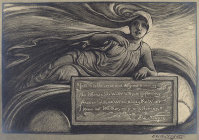 Ind i universet, slutningen af det 19.-begyndelsen af det 20. århundrede. af Elihu Vedder
