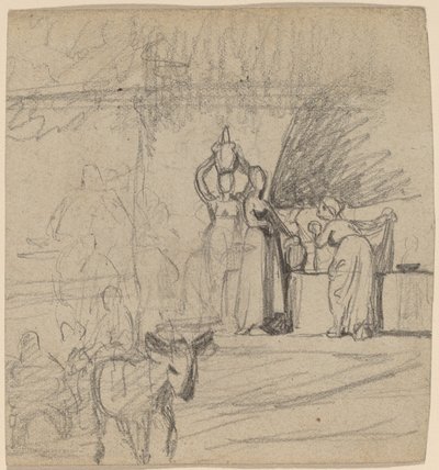Søn og Æsel af Elihu Vedder