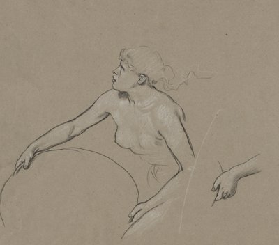 Undersøgelser til Figur af foråret af Elihu Vedder