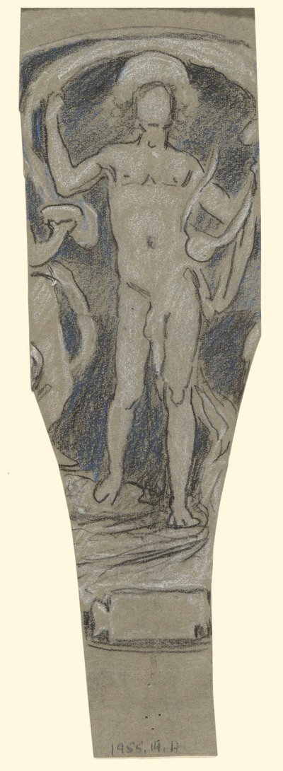 Studie for Apollo af Elihu Vedder