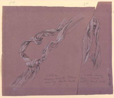 Studie til "Fortune" af Elihu Vedder
