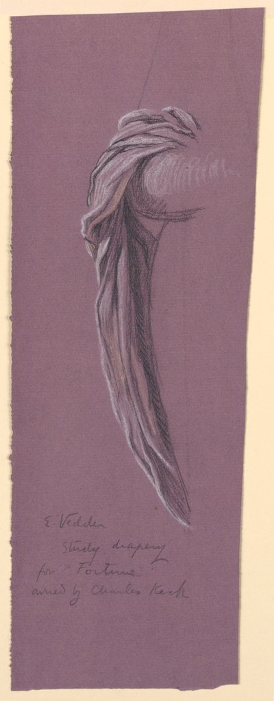 Studie til "Fortune" af Elihu Vedder