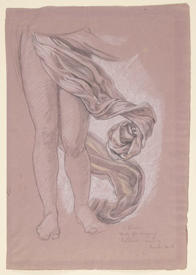 Studie til "Fortune" af Elihu Vedder