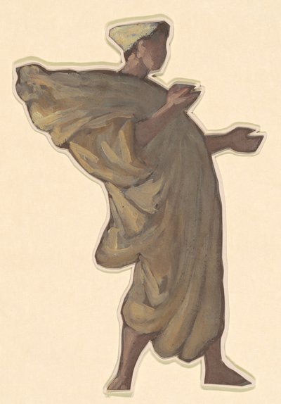 Studie for græske piger, der bader, ca. 1872. af Elihu Vedder