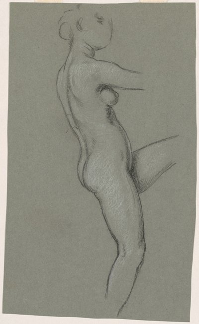 Studie til "The Fates Gathering in the Stars" af Elihu Vedder