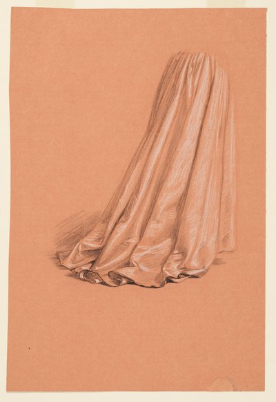 Studie til "Bryllupsoptog" af Elihu Vedder