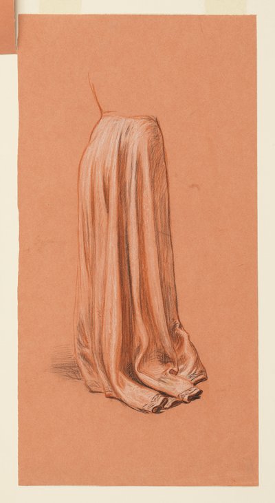 Studie til "Bryllupsoptog" af Elihu Vedder