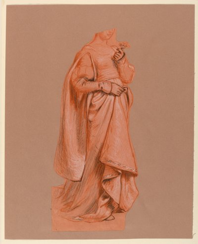 Studie til "Bryllupsoptog" af Elihu Vedder