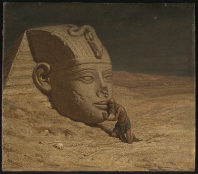 Sphinxens spørger af Elihu Vedder