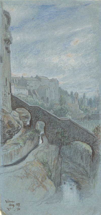 Viterbo af Elihu Vedder