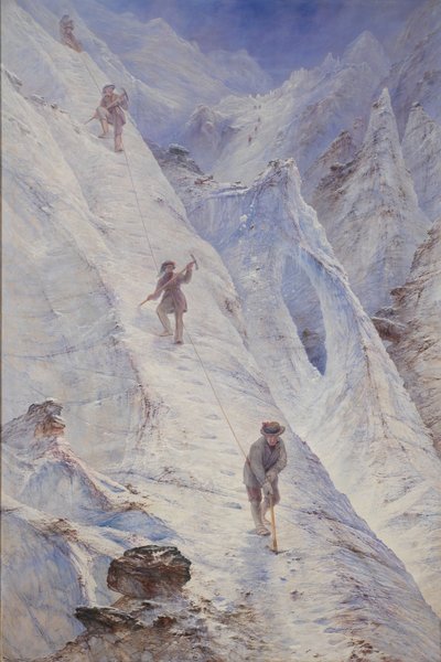 Alpine klatrere, 1869. af Elijah Walton