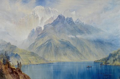 Mt Civetta, 1867. af Elijah Walton