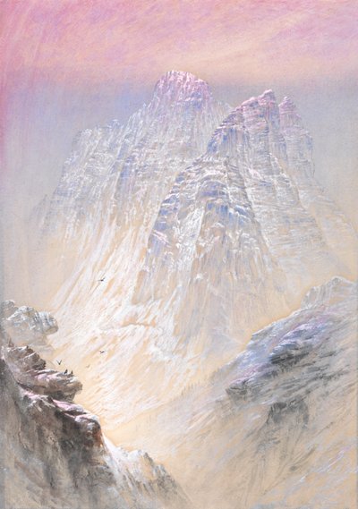 Sasso di Pelmo set fra St. Luzia, Tyrol af Elijah Walton