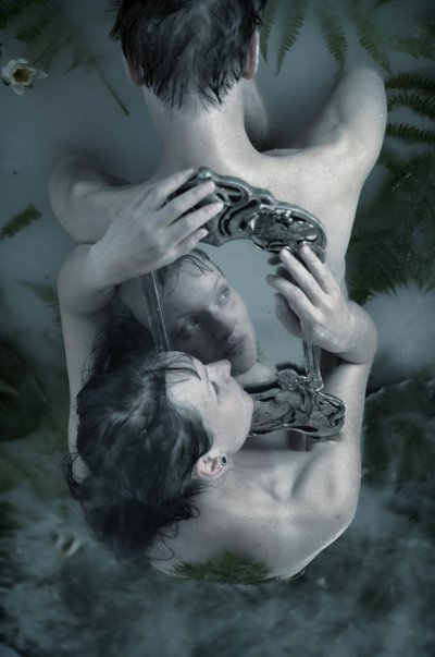 Backmirror, 2016 (silketryk) af Elinleticia Högabo