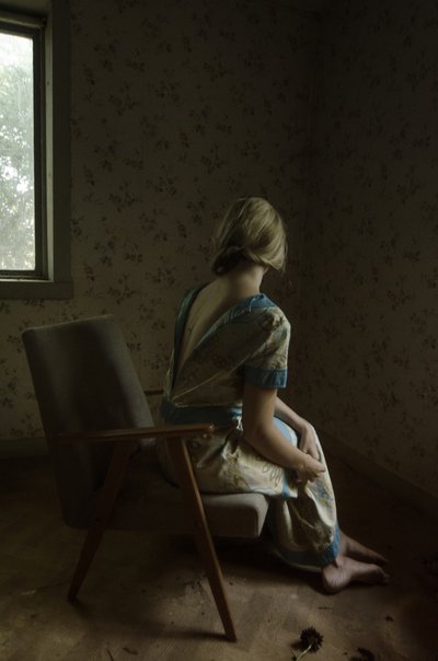 Tristhed, 2014 (silketryk) af Elinleticia Högabo