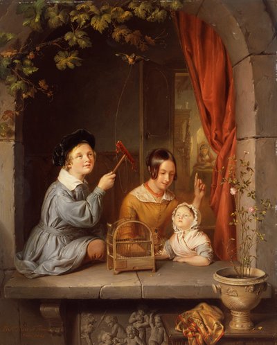 Leg med kæledyrsfuglen af Elisabeth Alida Haanen