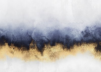 Indigo Gold Shimmer af Elisabeth Fredriksson