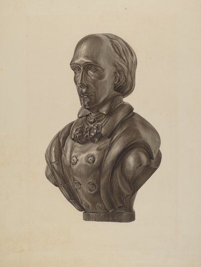 Buste af Henry Clay af Elisabeth Fulda