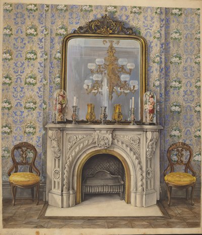 Del af en tegnestue, ca. 1938. af Elisabeth Fulda