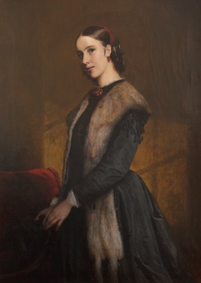 Forfatterinden Emma Kraft af Elisabeth Jerichau Baumann