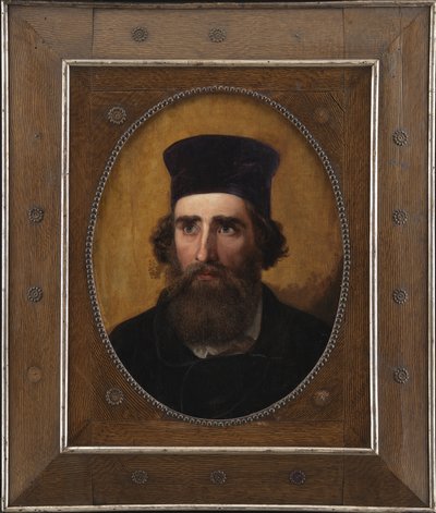 Portrait of the Danish painter Thorald Læssøe (1816-1878) af Elisabeth Jerichau Baumann