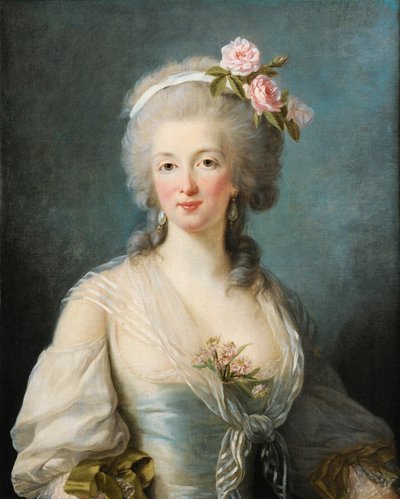 Formodet portræt af Jeanne de Valois-Saint-Rémy af Élisabeth Louise Vigée Le Brun