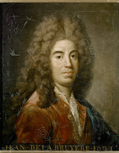 Jean de LA BRUYERE, Portræt. 1775 (olie på lærred) af Elisabeth Louise Vigee Lebrun