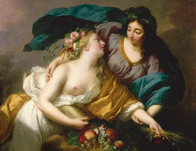 Peace Bringing Back Abundance Peace Bringing Back Abundance, 1780. af Elisabeth Louise Vigee Lebrun