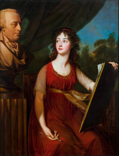 Portræt af grevinde Maria Vasilyevna Kochubey 1779-1844. af Elisabeth Louise Vigee Lebrun