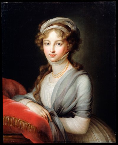 Portræt af kejserinde Elizabeth Alexeievna, c1795 af Elisabeth Louise Vigee Lebrun