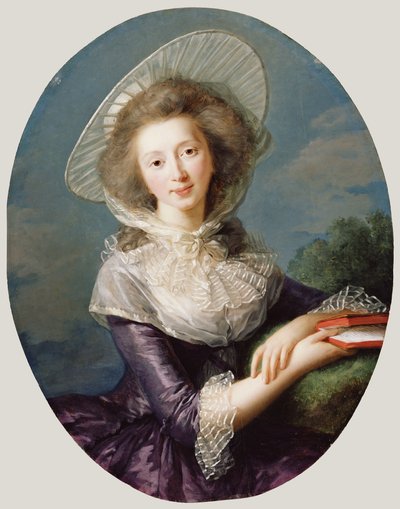 Viscountessen af ​​Vaudreuil af Elisabeth Louise Vigee Lebrun