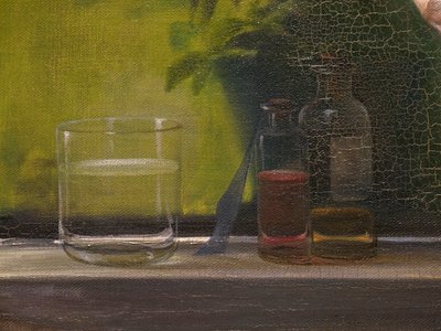En såret dansk soldat, detalje af Elisabeth Maria Anna Jerichau-Baumann