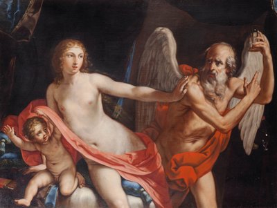 Skønhed, der driver tiden ud. af Elisabetta Sirani