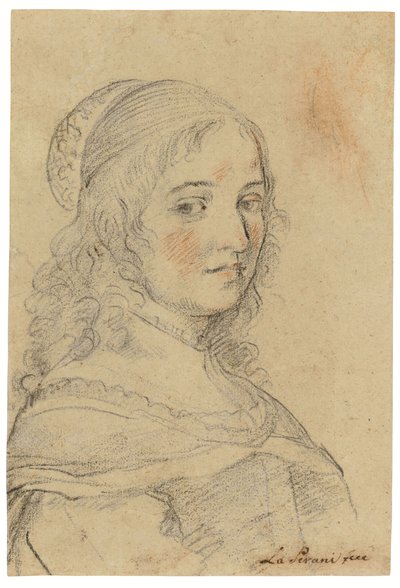 Selvportræt af Elisabetta Sirani