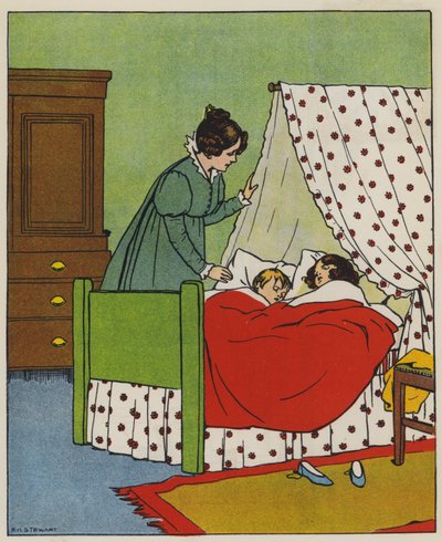 Sovetid (farve litho) af Elise H. Stewart