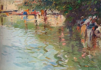 Ved Pontevedra, c1904 af Eliseo Meifren y Roig