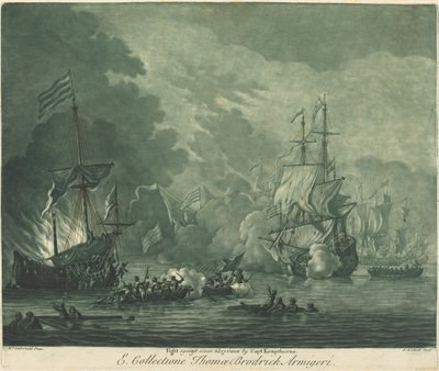 Kamp mod syv Algeriner, 1720