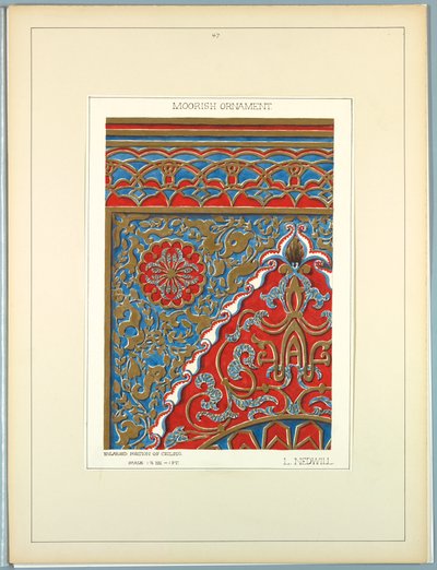 Historisk ornament, ca. 1900 af Elizabeth A. Nedwill
