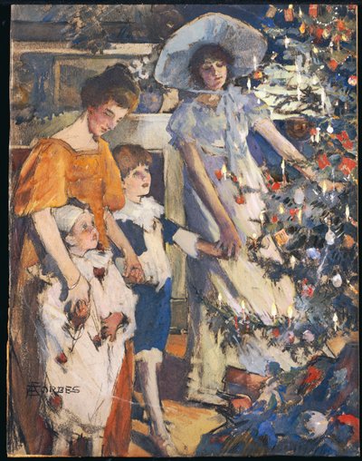 Juletræet af Elizabeth Adela Stanhope Forbes