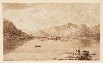 Lake Maggiore ja Isola Superiore af Elizabeth Frances Batty