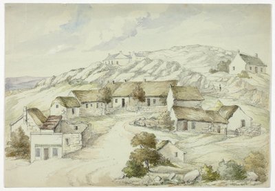Kilkenny Village fra Rocks af Elizabeth Murray