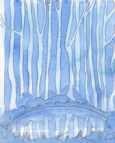 En dyb pool i en skovlysning er som guddommens mysterium. Det er uudgrundeligt, men vi kan stadig 