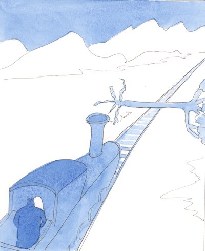 Kristus giver enhver synder mulighed for refleksion, omvendelse og forandring, 2004 (w/c på papir) af Elizabeth Wang