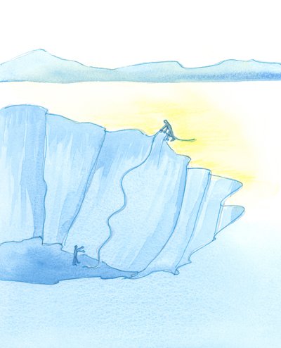 Forbønsarbejdet er meget vigtigt, 2003 (w/c på papir) af Elizabeth Wang