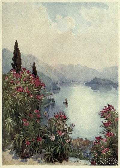 Villa Serbelloni, Lago di Como, Illustration fra 