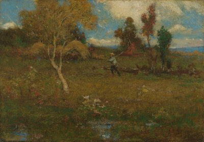 Tilbage fra gården af Elliott Daingerfield