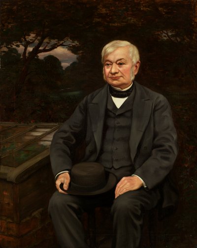 Portræt af Joseph Livesey (olie på lærred) af Elliott Seabrooke